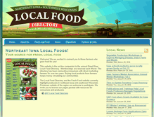 Tablet Screenshot of iowafreshfood.com